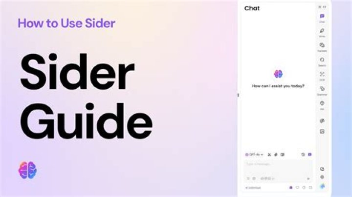Is sider a word?