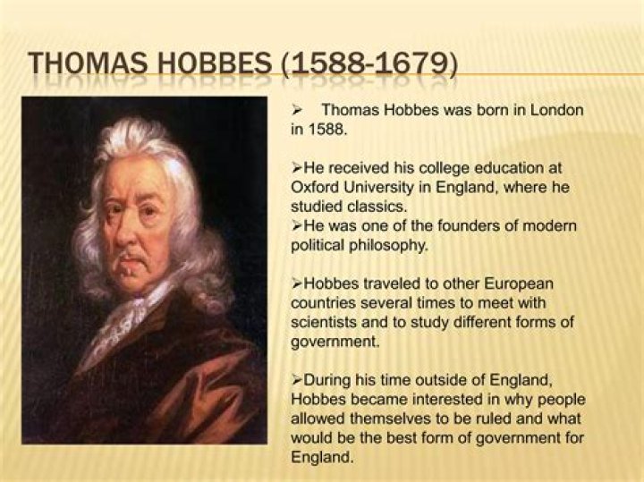 Was hobbes an authoritarian?