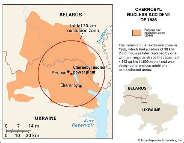 Was kiev affected by chernobyl?