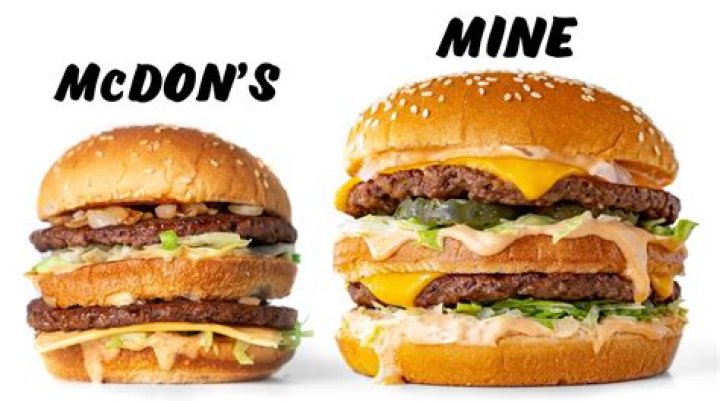 Were big macs bigger before?