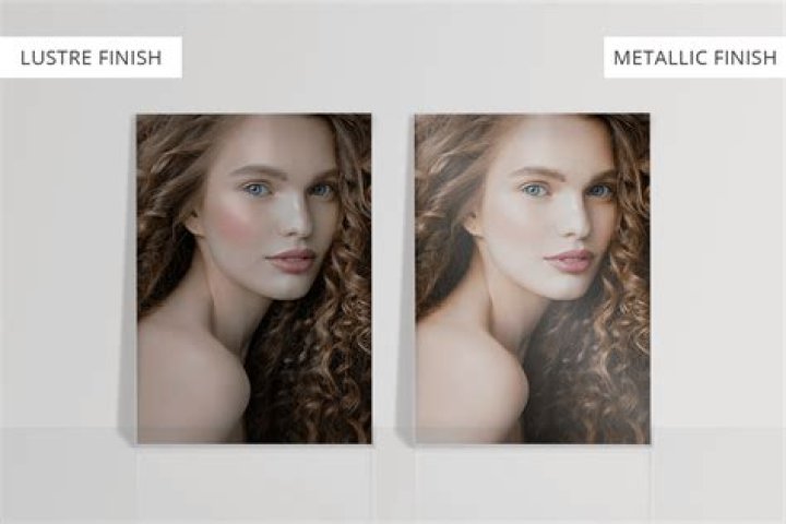 What does lustre photo finish mean?