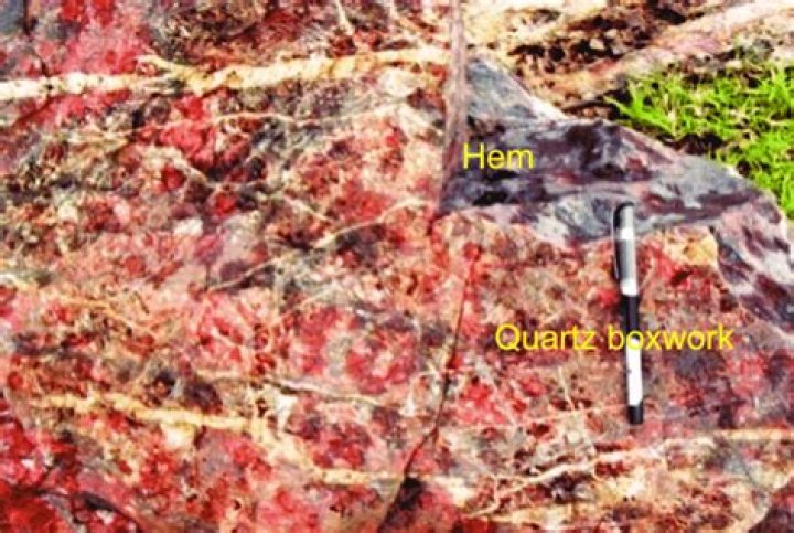 What is potassic alteration?