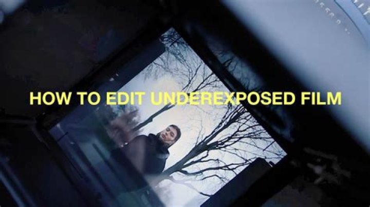 What is underexposed negative?
