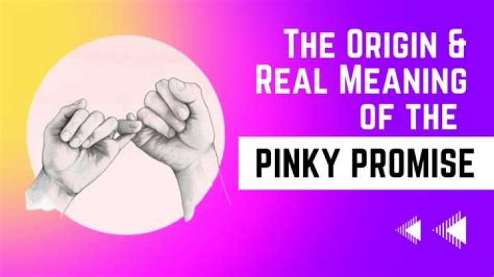 Whats meaning of pinkie?