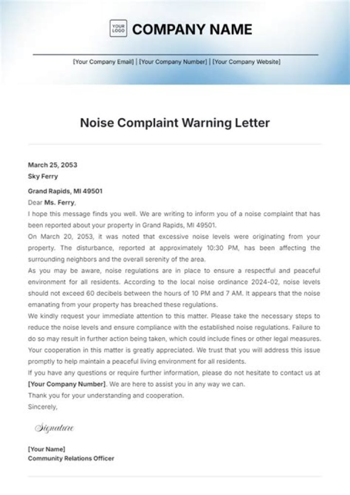 When can you legally make a noise complaint?