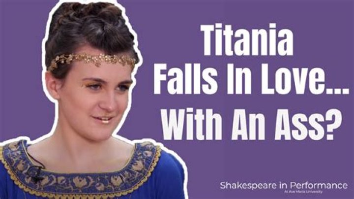 When does titania fall in love with bottom?