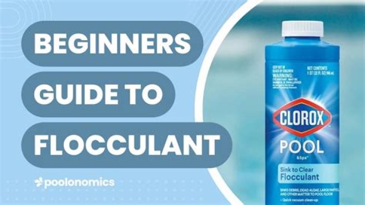 When to add flocculant to a pool?