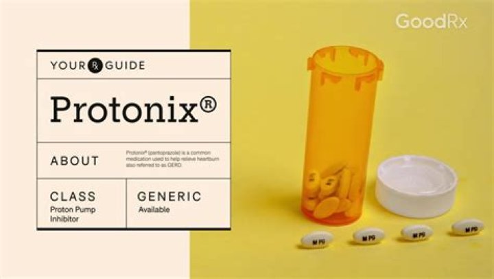 When to take protonix?