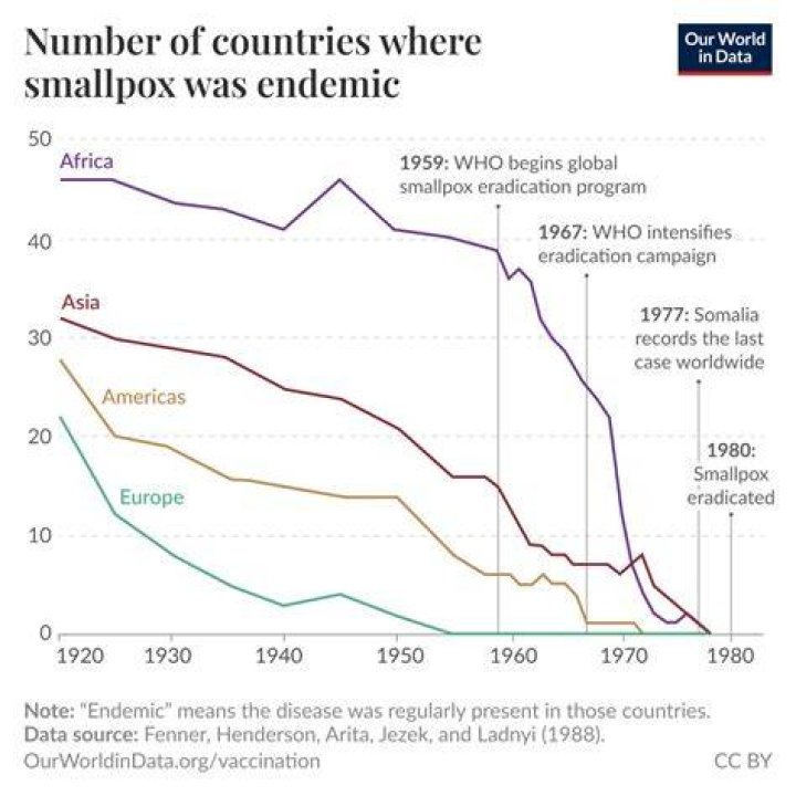 When was hookworm eradicated?