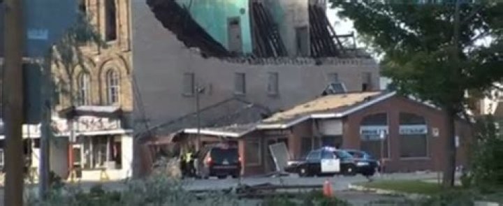 When was the goderich tornado?