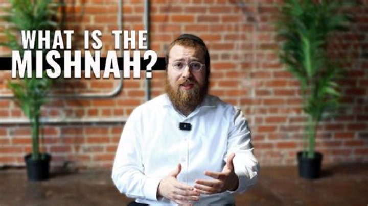 When was the mishnah written and what does it contain?