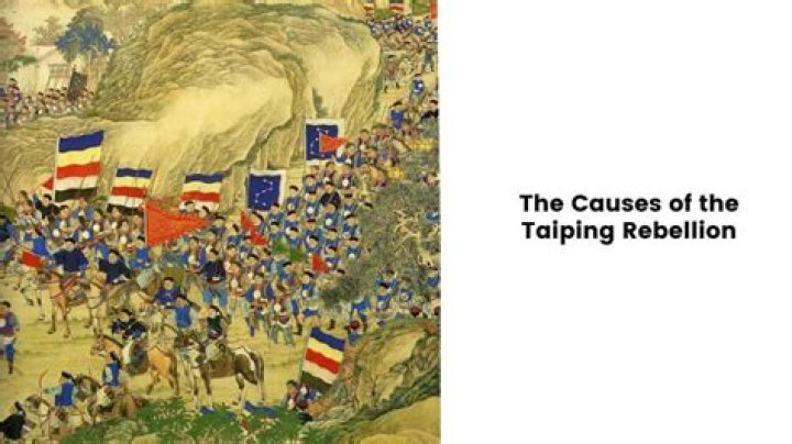 When was the taiping rebellion?