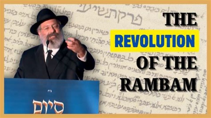Where did rambam live?