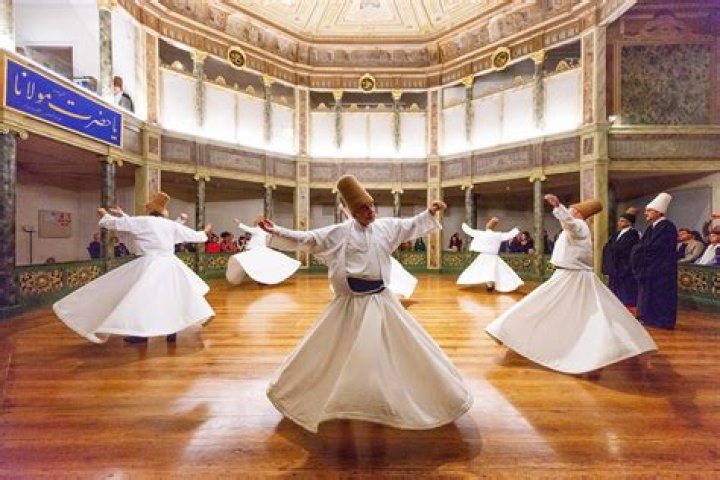 Where did the whirling dervishes originate?