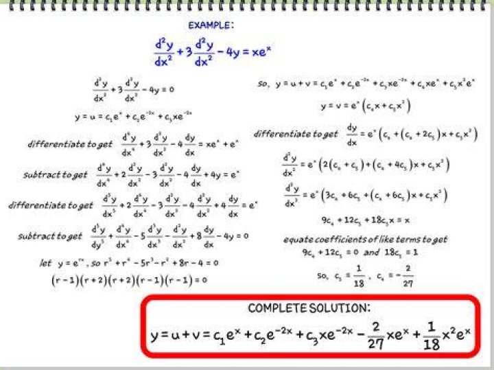 Where differential equations are used?