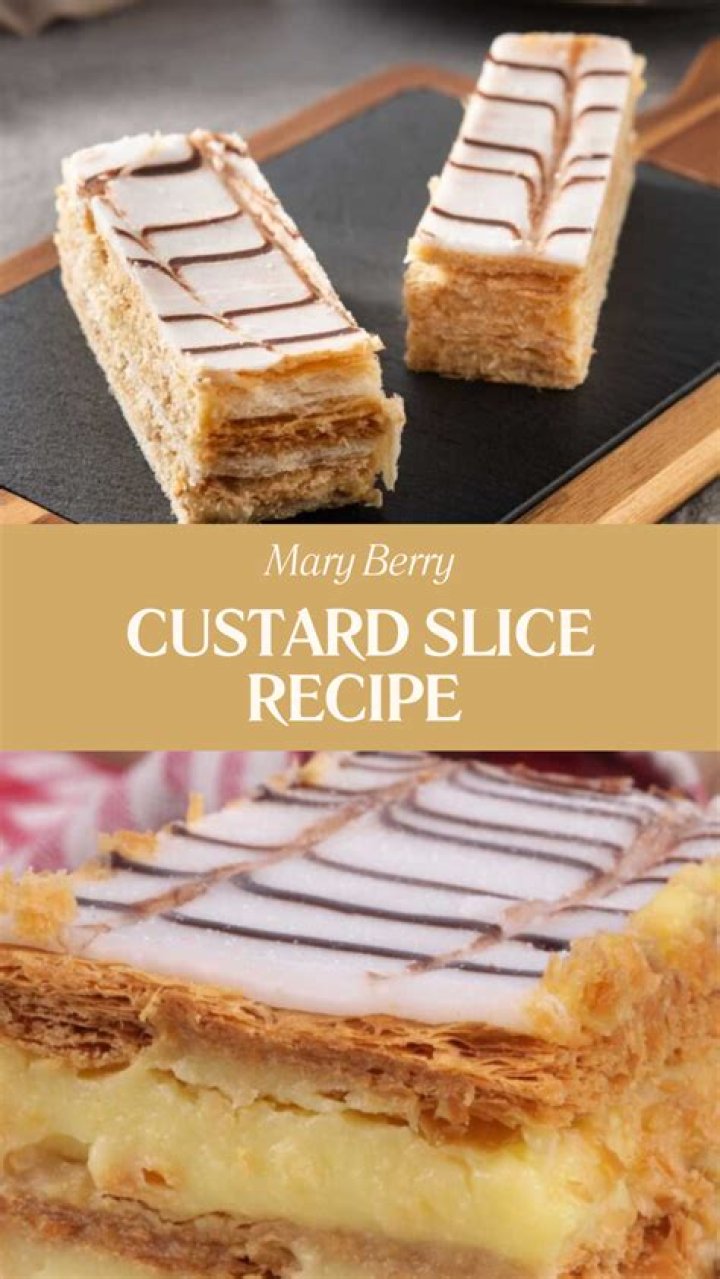 Where do custard slices come from?