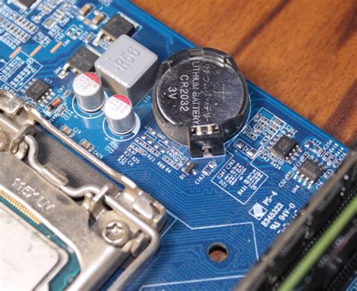 Where is the cmos battery located?