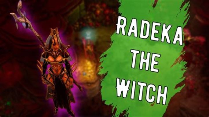 Where to find radeka the witch?