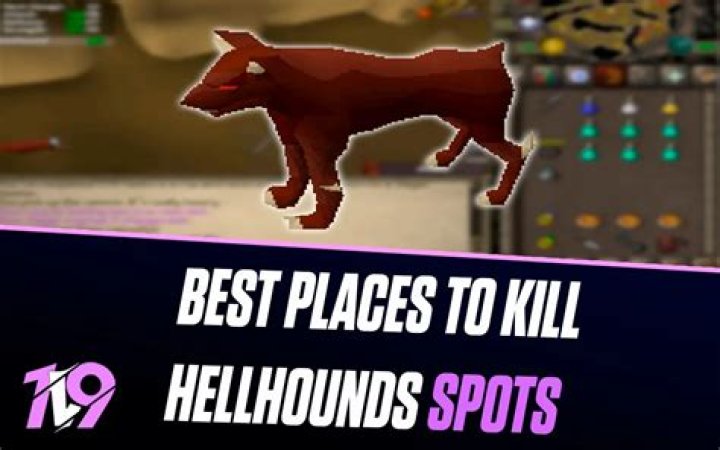 Where to kill hellhounds osrs?