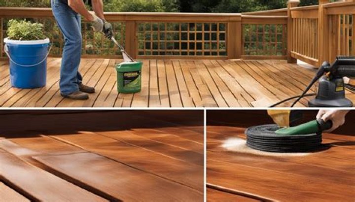 Where to start staining a deck?