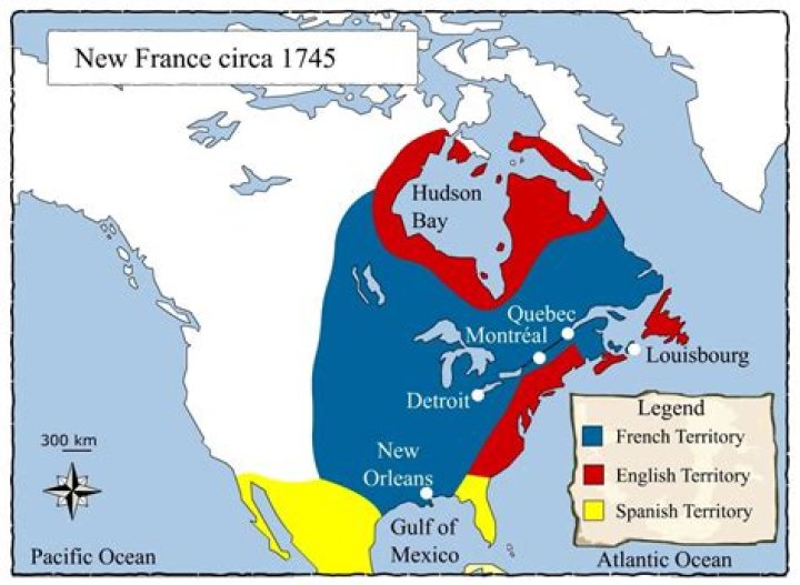 Where was new france?