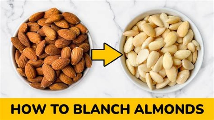 Which is better blanched or unblanched almonds?