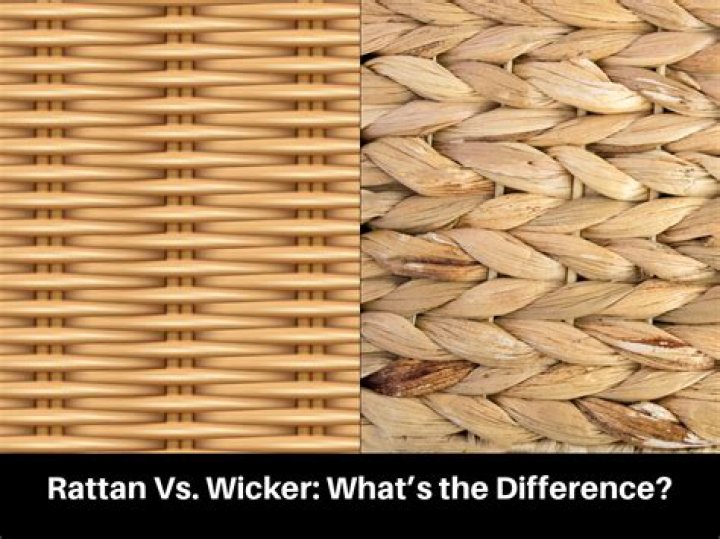 Which is sturdier rattan or wicker?