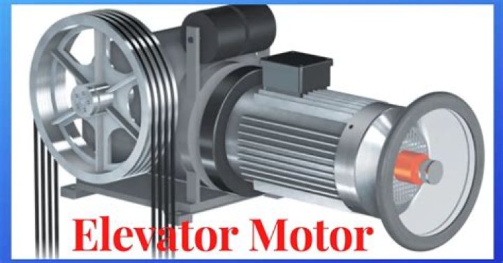 Which type of motor is used in elevators?