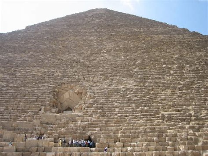 Who created the pyramids of giza?