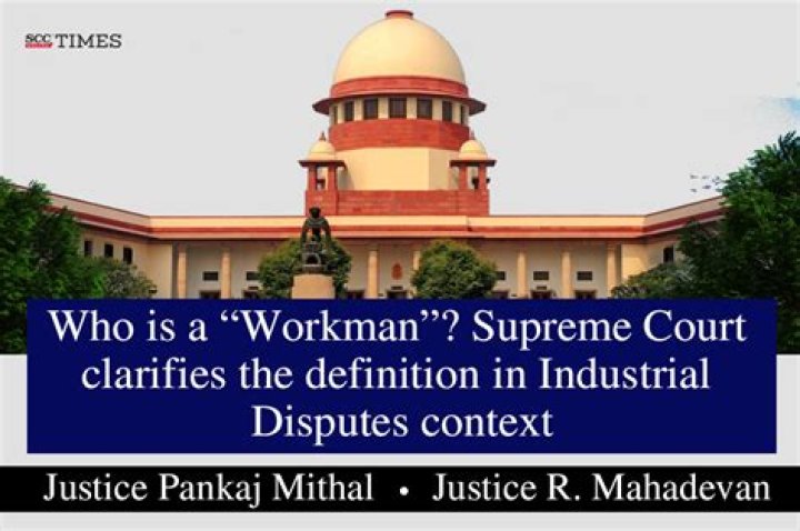 Who is not a workman under id act?