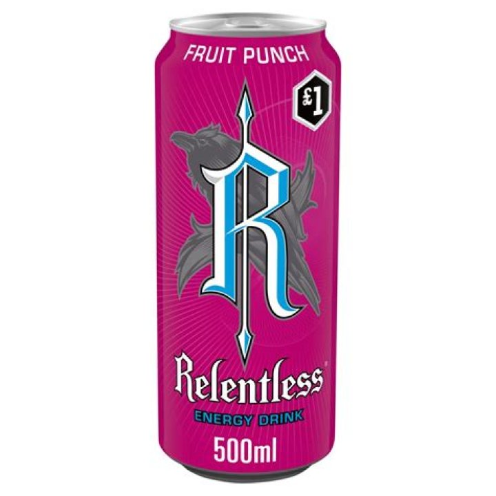 Who owns relentless energy drink?