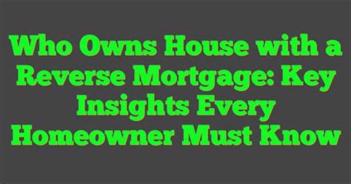 Who owns that home?
