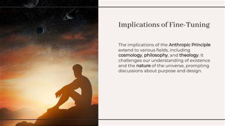 Who said anthropic principle?