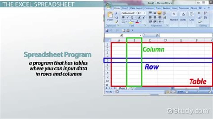 Who uses a spreadsheet?