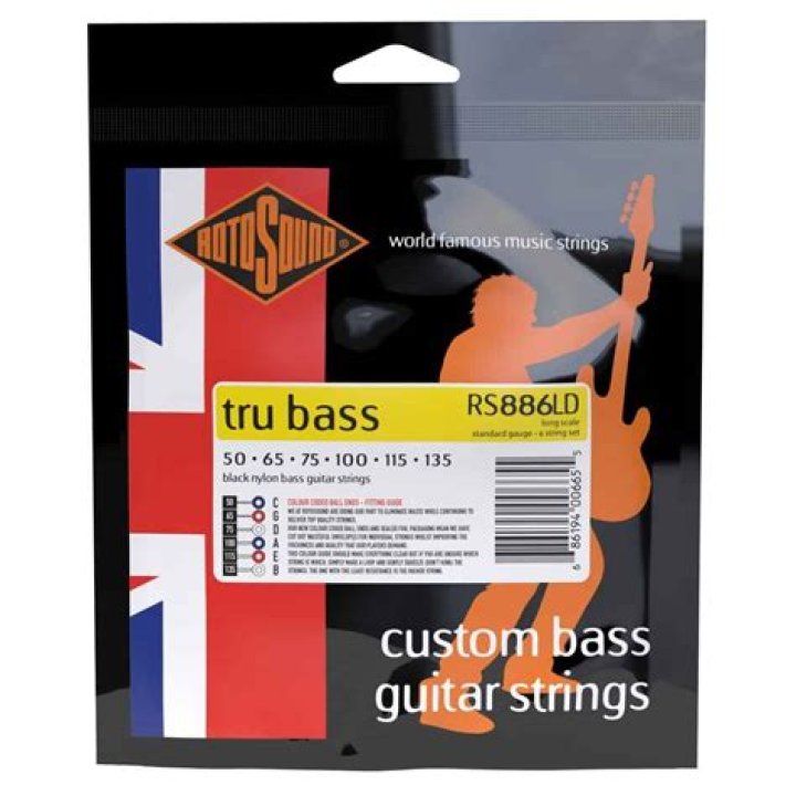 Who uses rotosound bass strings?