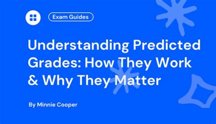 Why are predicted grades important?