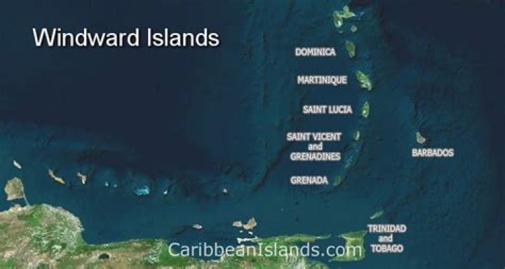 Why are the windward islands so called?