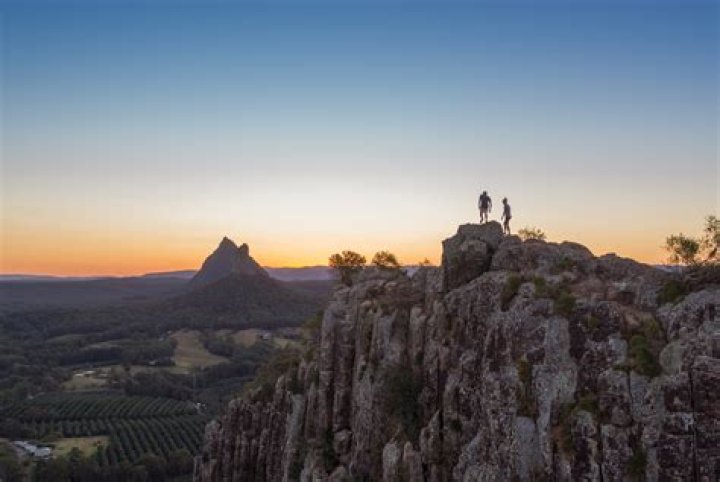 Why are they called the glasshouse mountains?