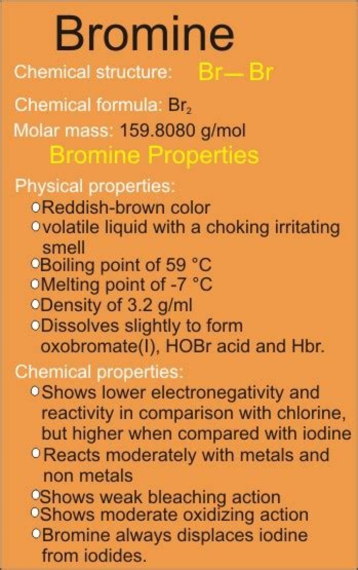 Why bromine is dangerous?