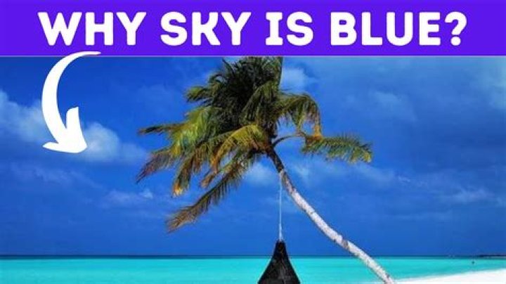 Why colour of sky is blue?