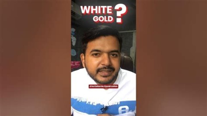 Why cotton is called white gold?