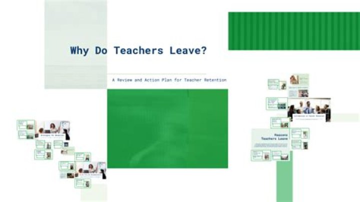 Why do teachers leave?