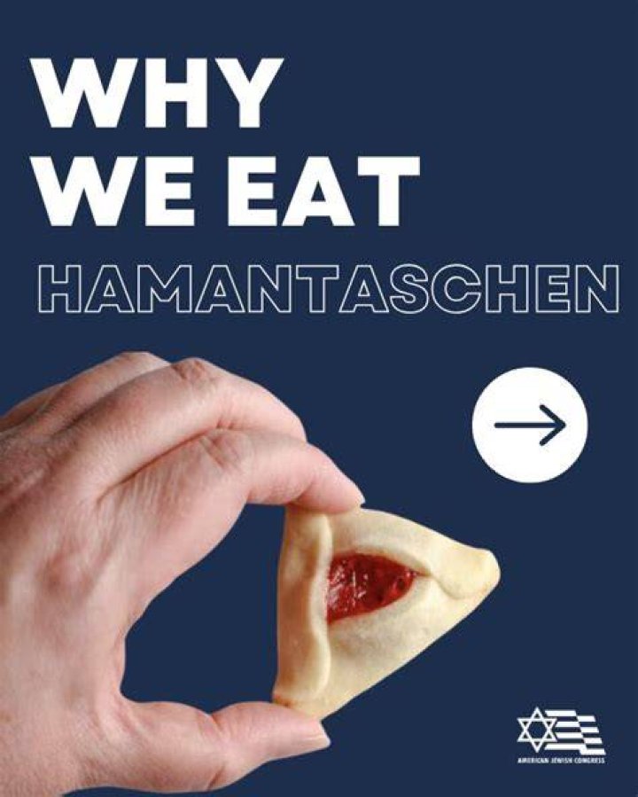 Why do we eat hamantaschen on purim?