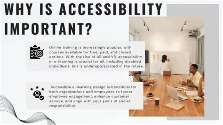 Why is accessibility important?