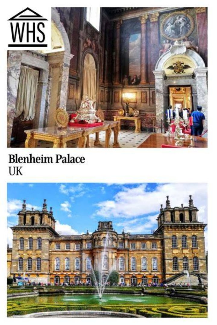 Why is blenheim called a palace?