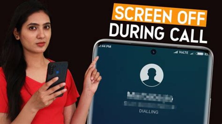 Why screen off during call?