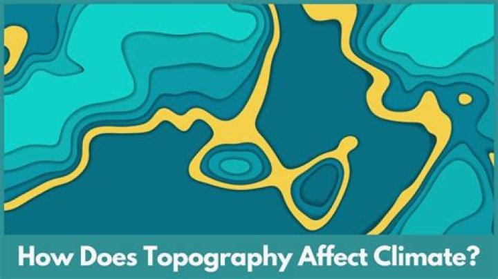 Why topography affect architecture?