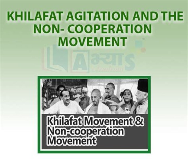 Why was khilafat movement merged with non cooperation?