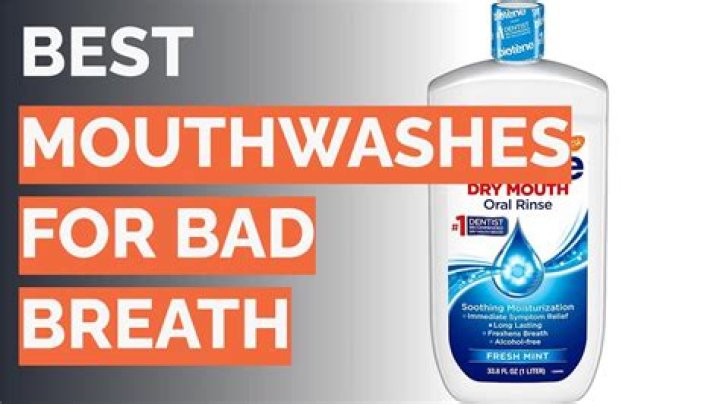 Will mouthwash help with bad breath?
