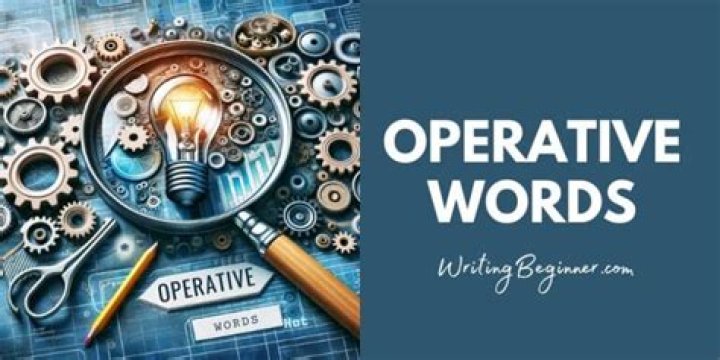 Would be the operative word?